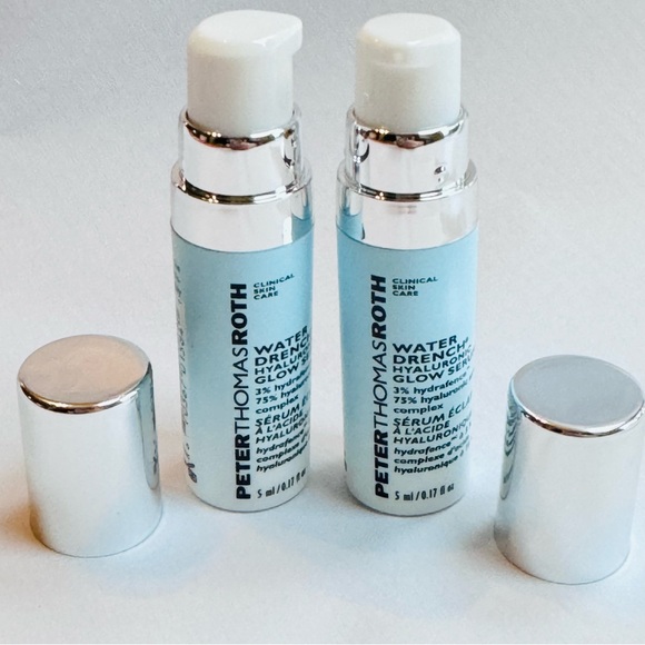 PETER THOMAS ROTH x 2 WATER DRENCH HYDRAULIC GLOW SERUM - Picture 2 of 2